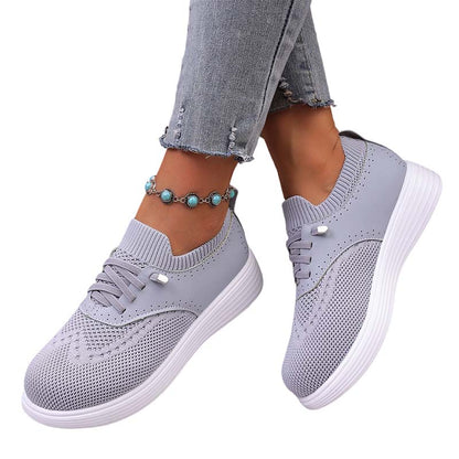 👟 Damen atmungsaktive Mesh-Slip-On-Walking-Schuhe – leicht, bequem & flexibel – perfekt für lange Spaziergänge, Alltag & Reisen