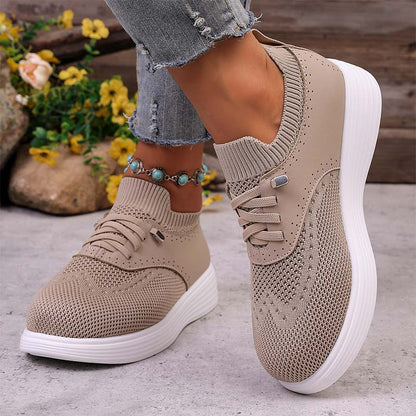 👟 Damen atmungsaktive Mesh-Slip-On-Walking-Schuhe – leicht, bequem & flexibel – perfekt für lange Spaziergänge, Alltag & Reisen