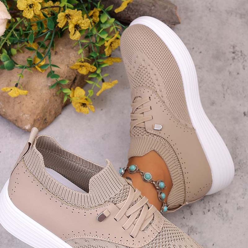 👟 Damen atmungsaktive Mesh-Slip-On-Walking-Schuhe – leicht, bequem & flexibel – perfekt für lange Spaziergänge, Alltag & Reisen