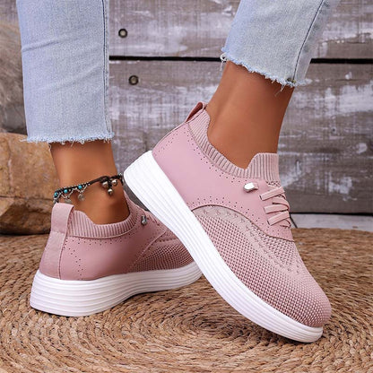 👟 Damen atmungsaktive Mesh-Slip-On-Walking-Schuhe – leicht, bequem & flexibel – perfekt für lange Spaziergänge, Alltag & Reisen