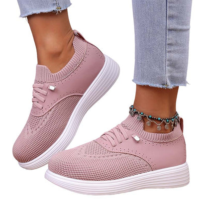 👟 Damen atmungsaktive Mesh-Slip-On-Walking-Schuhe – leicht, bequem & flexibel – perfekt für lange Spaziergänge, Alltag & Reisen