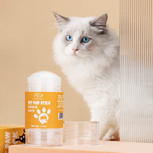 🐾 Milder Pfotenbalsam-Stift für Hunde & Katzen – schützt & pflegt trockene, rissige Pfoten – natürlich, sicher & einfach anzuwenden