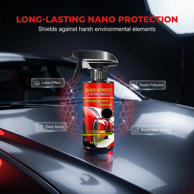 🔥 BESTSELLER! 🔥 Ultimativer Hochglanz-Nanoversiegelungsspray – schnell, einfach & schützt den Autolack – für langanhaltenden Glanz ohne Polieren