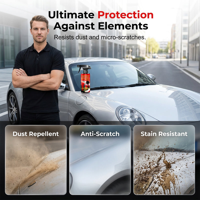🔥 BESTSELLER! 🔥 Ultimativer Hochglanz-Nanoversiegelungsspray – schnell, einfach & schützt den Autolack – für langanhaltenden Glanz ohne Polieren