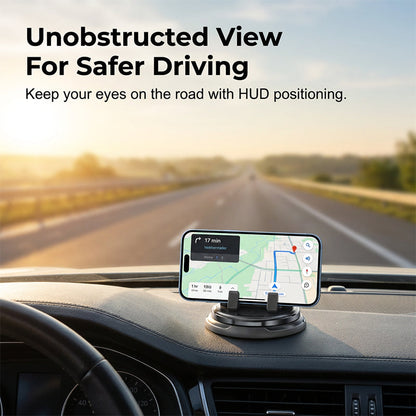 🚗 360° Rotation Handyhalter fürs Armaturenbrett – stabiler Halt, sichere Befestigung & perfekt für Navigation, Freisprechen & Streaming