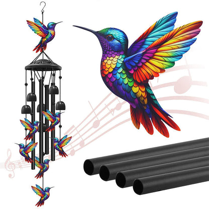 🕊️Vintage-Metall-Windspiel für den Garten – als Gedenkklang, wetterfest & dekorativ, ideal für Terrasse, Balkon & Ruhezonen 🔔🌿