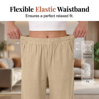 ✨Lässige, locker sitzende Damenhose mit weitem Bein und verkürztem Schnitt