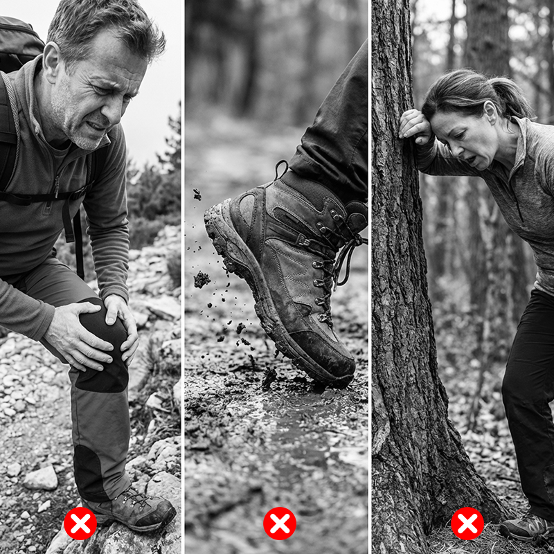 🥾 Verstellbarer Trekkingstock aus Aluminiumlegierung – leicht, stabil & langlebig – perfekt für Wandern, Trekking & Outdoor-Abenteuer