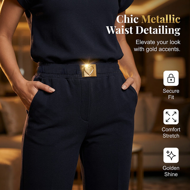 🔥👚 50% RABATT! Damen Freizeit-Oberteil & Hose 2-teiliges Set – Lässiger Zweiteiler für Alltag, Büro & Reise. 🌸💨