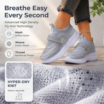 👟 Atmungsaktive Mesh-Sneaker für Damen im Freizeitstil – leicht, flexibel & bequem – perfekt für Alltag, Spaziergänge & Reisen