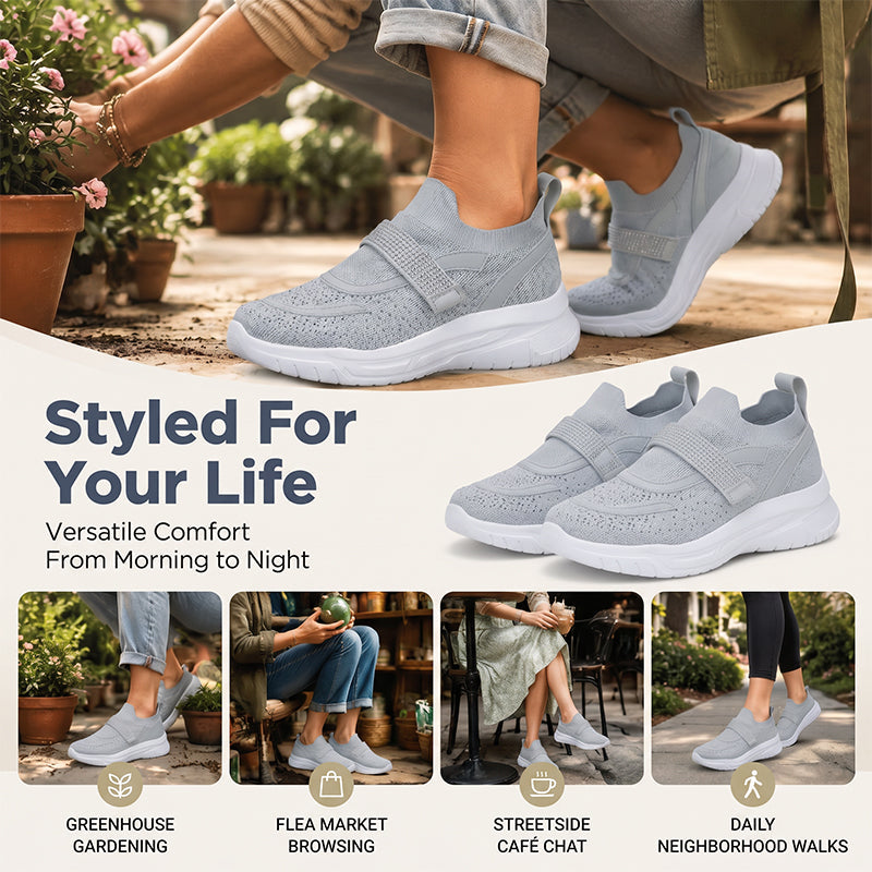 👟 Atmungsaktive Mesh-Sneaker für Damen im Freizeitstil – leicht, flexibel & bequem – perfekt für Alltag, Spaziergänge & Reisen