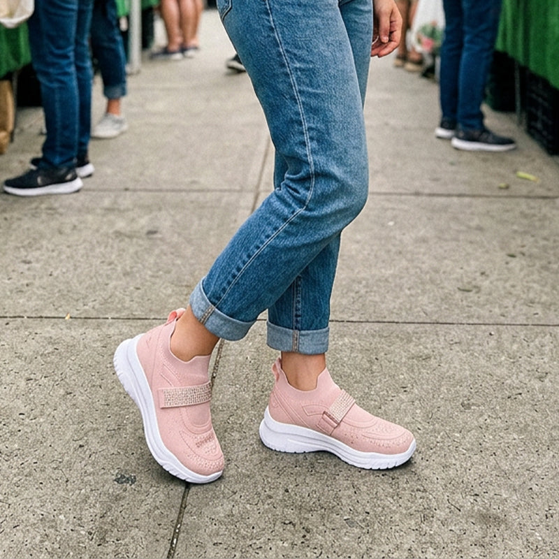 👟 Atmungsaktive Mesh-Sneaker für Damen im Freizeitstil – leicht, flexibel & bequem – perfekt für Alltag, Spaziergänge & Reisen