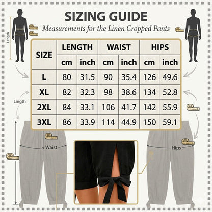 ✨ Caprihose mit elastischem Bund & lockerer Passform – figurschmeichelnd, knitterarm & leicht zu kombinieren – zu T-Shirts, Blusen & Tanktops