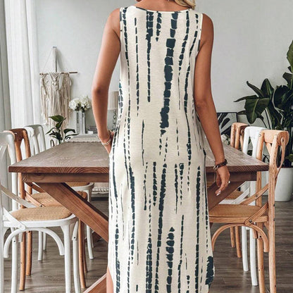 👗Women's Elegant Sleeveless V-Neck Maxi Dress✨