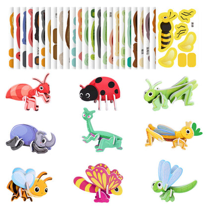 🧩 3D- Lernpuzzle für Kinder – fördert Kreativität, räumliches Denken & Feinmotorik – ideal für Jungen & Mädchen ab 3 Jahren – perfekt für Zuhause, Schule & unterwegs