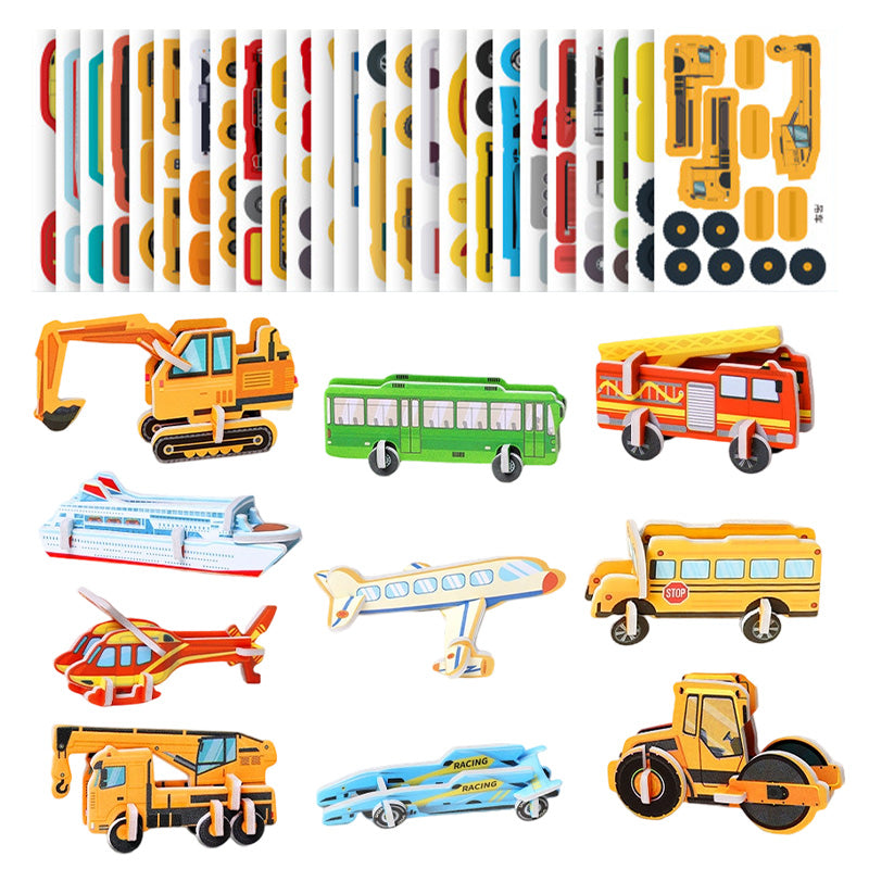 🧩 3D- Lernpuzzle für Kinder – fördert Kreativität, räumliches Denken & Feinmotorik – ideal für Jungen & Mädchen ab 3 Jahren – perfekt für Zuhause, Schule & unterwegs