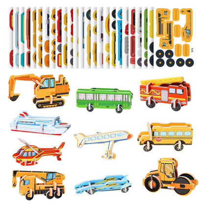 🧩 3D- Lernpuzzle für Kinder – fördert Kreativität, räumliches Denken & Feinmotorik – ideal für Jungen & Mädchen ab 3 Jahren – perfekt für Zuhause, Schule & unterwegs