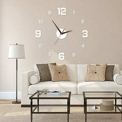 📢📢50 % Rabatt!!🥳💞 50K+ VERKAUFT! ⚡⏰3D-Wanduhr-Set aus selbstleuchtendem Acryl zur Selbstmontage
