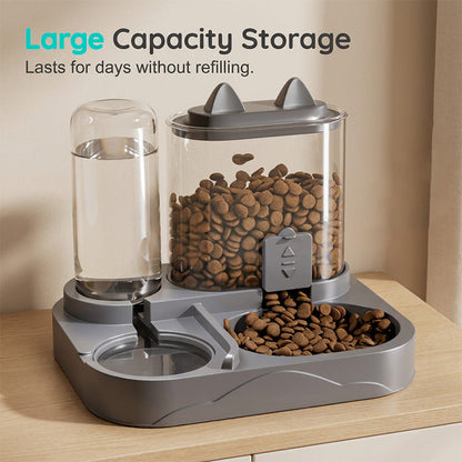 🍽️ 2-in-1-Futter- und Trinknapf für Haustiere – praktisch, platzsparend & vielseitig – perfekt für Hunde, Katzen & kleine Tiere – ideal für Zuhause & unterwegs