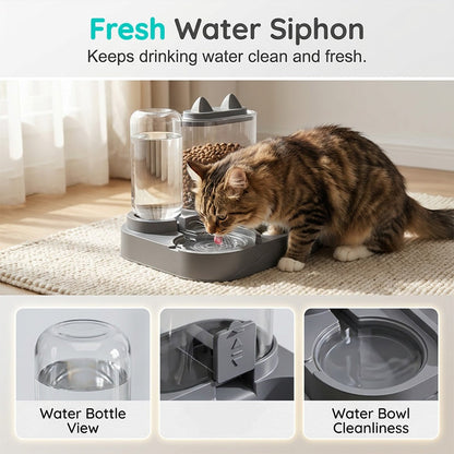 🍽️ 2-in-1-Futter- und Trinknapf für Haustiere – praktisch, platzsparend & vielseitig – perfekt für Hunde, Katzen & kleine Tiere – ideal für Zuhause & unterwegs