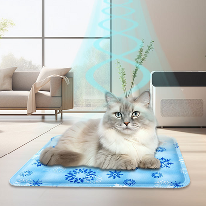 ❄️ Kühlmatte für Haustiere – nachfüllbare Kühlung mit Gel oder Wasser, atmungsaktiv & langlebig, ideal für Hunde & Katzen im Sommer 🐾