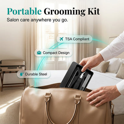 💅 Professional 3-in-1 Pedicure Clipper Set – 3-in-1-Design für präzise Fußpflege – scharfe Klingen, rutschfester Griff & praktische Aufbewahrung – ideal für Zuhause & unterwegs