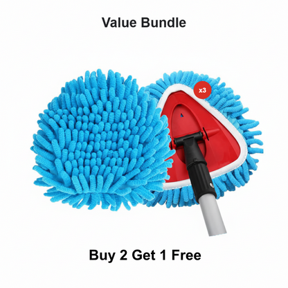 🧹 Ersatz-Mopkopf aus Chenille für Spinnmopp – hochwertiges Material, saugstark & langlebig – passend für die gängigsten Spinnmopp-Modelle