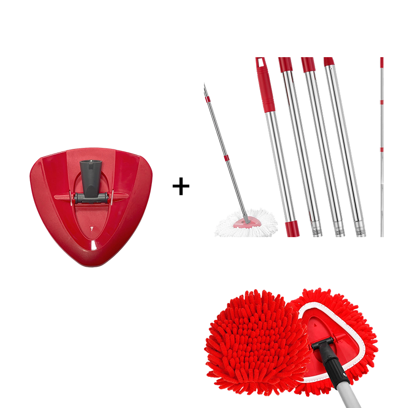 🧹 Ersatz-Mopkopf aus Chenille für Spinnmopp – hochwertiges Material, saugstark & langlebig – passend für die gängigsten Spinnmopp-Modelle