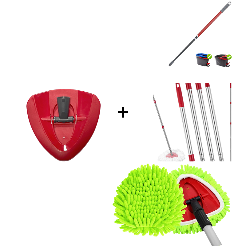 🧹 Ersatz-Mopkopf aus Chenille für Spinnmopp – hochwertiges Material, saugstark & langlebig – passend für die gängigsten Spinnmopp-Modelle