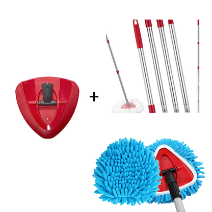 🧹 Ersatz-Mopkopf aus Chenille für Spinnmopp – hochwertiges Material, saugstark & langlebig – passend für die gängigsten Spinnmopp-Modelle