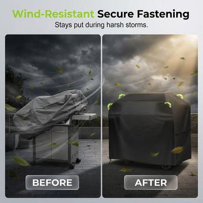 🔥 Heavy-Duty Outdoor BBQ Cover – wetterfest, UV-beständig & langlebig – schützt deinen Grill vor Regen, Staub & Schmutz – perfekt für Gas-, Kohle- & Elektrogrills