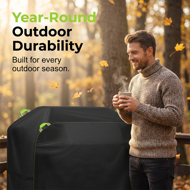 🔥 Heavy-Duty Outdoor BBQ Cover – wetterfest, UV-beständig & langlebig – schützt deinen Grill vor Regen, Staub & Schmutz – perfekt für Gas-, Kohle- & Elektrogrills