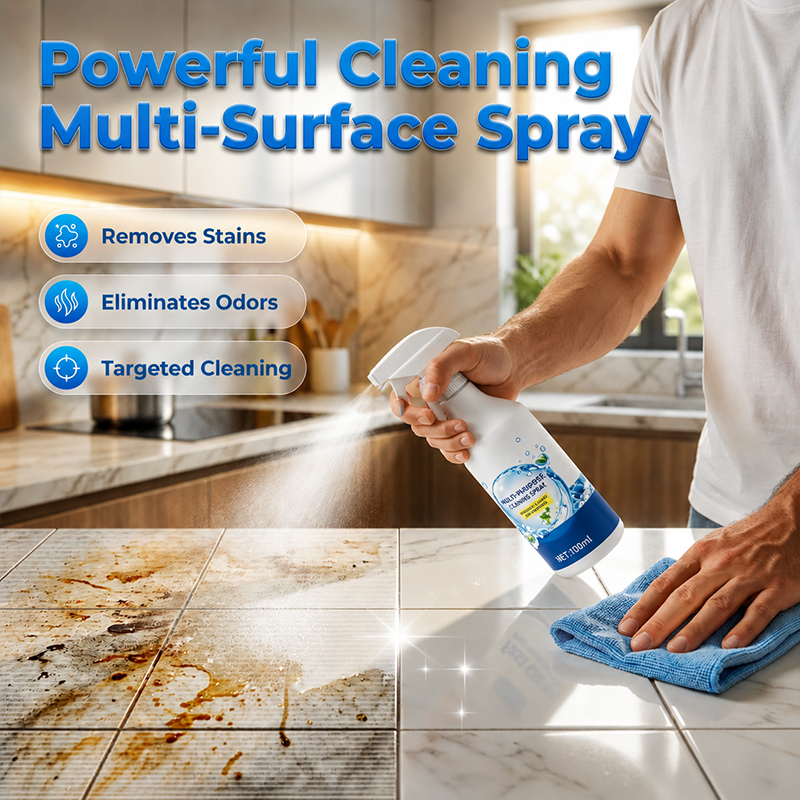 🧴 Fast Clean Multi Surface Spray – kraftvolle Reinigung für alle Oberflächen – entfernt Schmutz, Fett & Bakterien – rückstandsfrei & schnell trocknend – Buy 2 Get 1 Free!