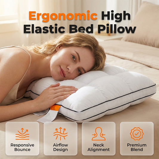 🛏️ 50.000+ verkauft! ⚡ Ultra-weiches hochelastisches Bettkissen – anschmiegsam, stützend & atmungsaktiv – für erholsamen Schlaf – ideal für Seiten-, Rücken- & Bauchschläfer – perfekt für Allergiker & alle, die Wert auf gesunden Schlaf legen | Versandfrei