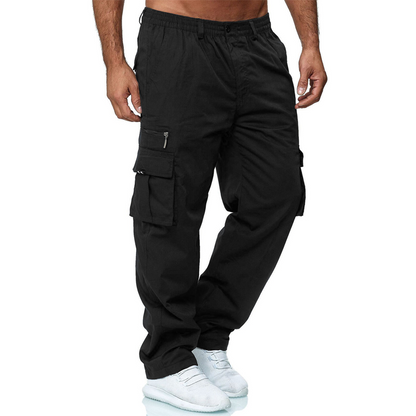 👖 Herren-Cargohose mit vielen Taschen – lässige Passform, robust & vielseitig für Alltag, Outdoor & Reisen🏃