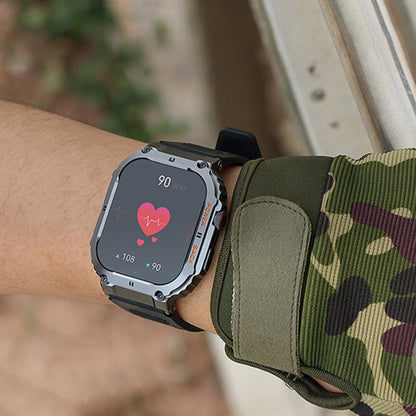 ⌚ Neue militärische Sport-Smartwatch – robust, vielseitig & leistungsstark – perfekt für Outdoor, Fitness & Alltag – mit GPS, Herzfrequenzmesser & wasserdichtem Design | Versandfrei