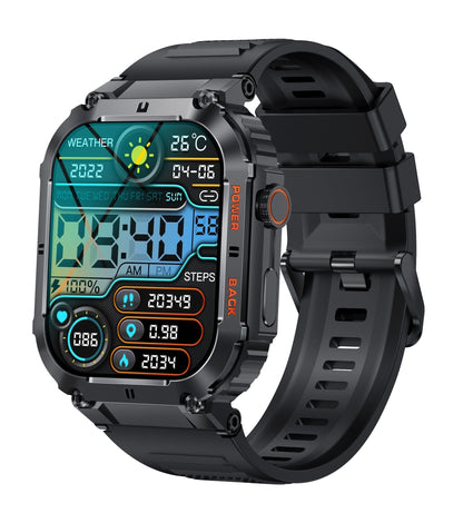 ⌚ Neue militärische Sport-Smartwatch – robust, vielseitig & leistungsstark – perfekt für Outdoor, Fitness & Alltag – mit GPS, Herzfrequenzmesser & wasserdichtem Design | Versandfrei
