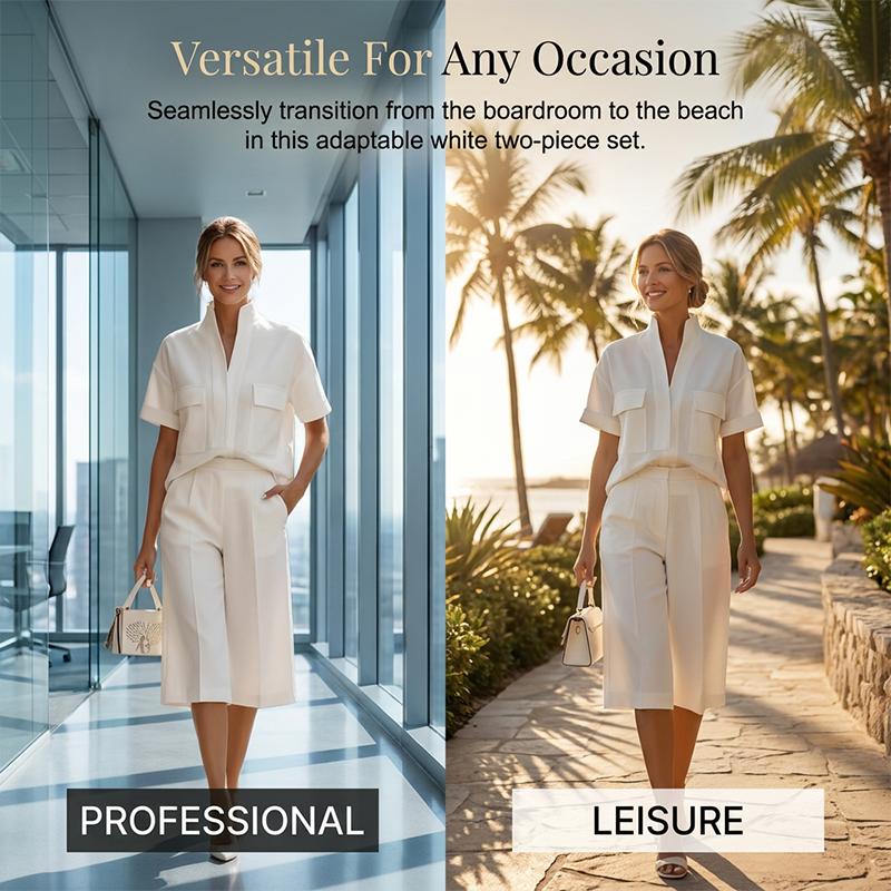 👗 50% RABATT! 🌸 Damen lockeres einfarbiges Zweiteiler-Set – Bequem, vielseitig & stylisch – Perfekt für Alltag, Reisen oder entspannte Stunden – lockerer Schnitt mit modernem Look ✨🌿