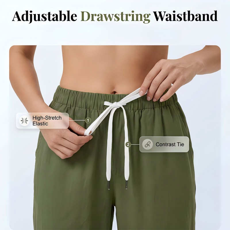👖 Damen Freizeit-Caprihose mit seitlichen Knöpfen – lässiger Look, bequeme Passform & vielseitig – perfekt für Alltag, Strand & Reisen | Versandfrei