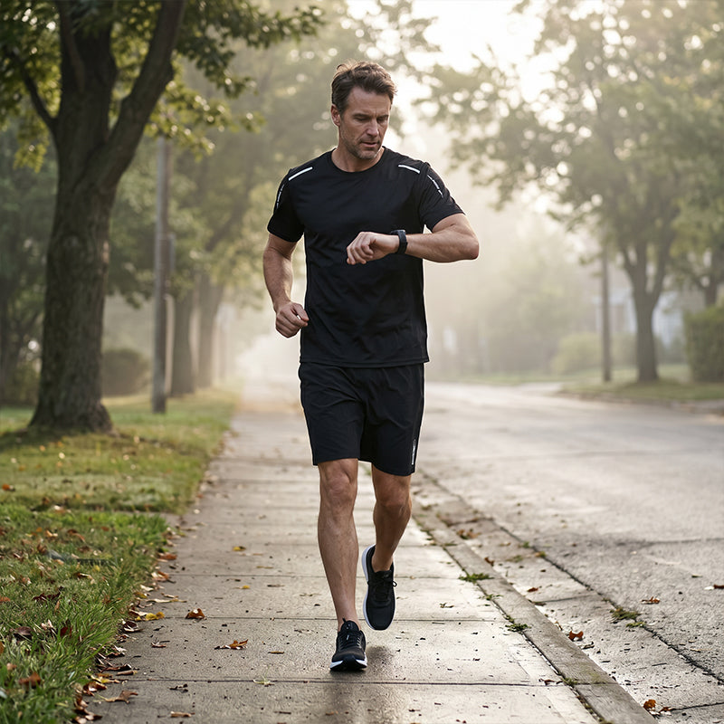 ☀️ Schnelltrocknendes T-Shirt- und Shorts-Set für Herren – atmungsaktiv, leicht & vielseitig – perfekt für Sport, Alltag & Freizeit – ideal für warme Tage & aktive Stunden