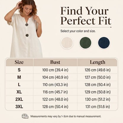 Women's Summer Casual V-Neck Dress