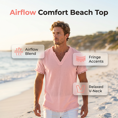 👕 Atmungsaktives Strandhemd – leicht, luftig & vielseitig – perfekt für warme Tage, Strand & Freizeit – ideal für den täglichen Gebrauch
