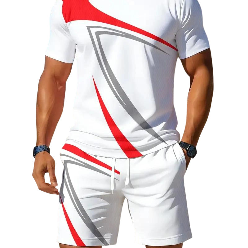 👕 50% RABATT! ☀️ Herren lässiges Sommer T-Shirt & Shorts 2-teiliges Set – Atmungsaktiv & bequem – Perfekt für warme Tage, Freizeit oder Reisen – lässiger Look mit hohem Komfort 🩳✨