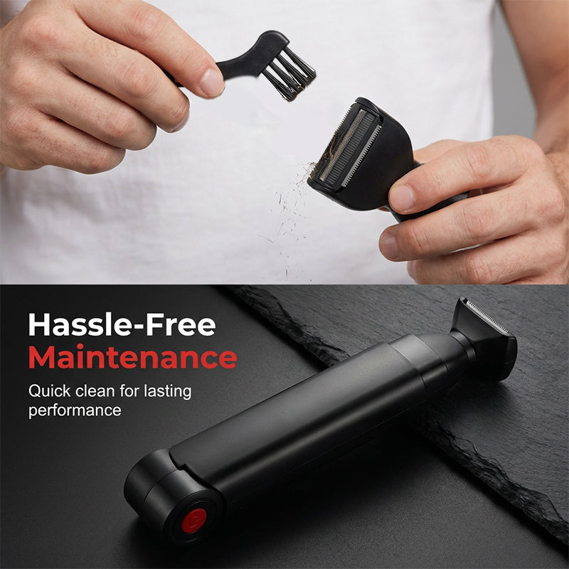 🪒🔥Körpertrimmer für Männer, der überall hinkommt – Präzise, kabellos & wasserdicht – Perfekt für Bart, Körper & Intimzone ✨