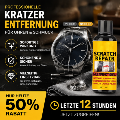 🚗 –50 % HEUTE! Multifunktionale Kratzer-Politur – entfernt Kratzer, Oxidation & Lackschäden – für Autolack, Metall, Glas & Uhren geeignet – einfach anzuwenden & schnell wirksam