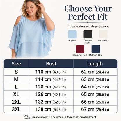 ⌛Zeitlich begrenztes Angebot – Sommer-Oberteil für Damen mit freien Schultern und Rüschen