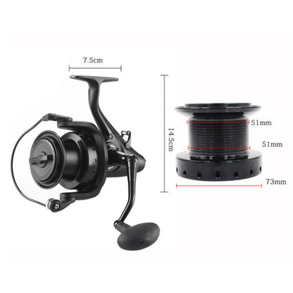 🎣🌀 50% RABATT! Baitrunner-Spinnrolle – Dual-Drag, leise, stabil – Für Raubfisch & Friedfisch 💪✨