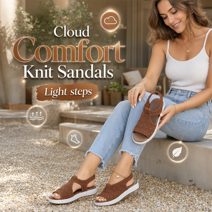 ☁️Bequeme Peep-Toe-Sandalen für Damen – Gönnen Sie sich noch heute Komfort🔥✨