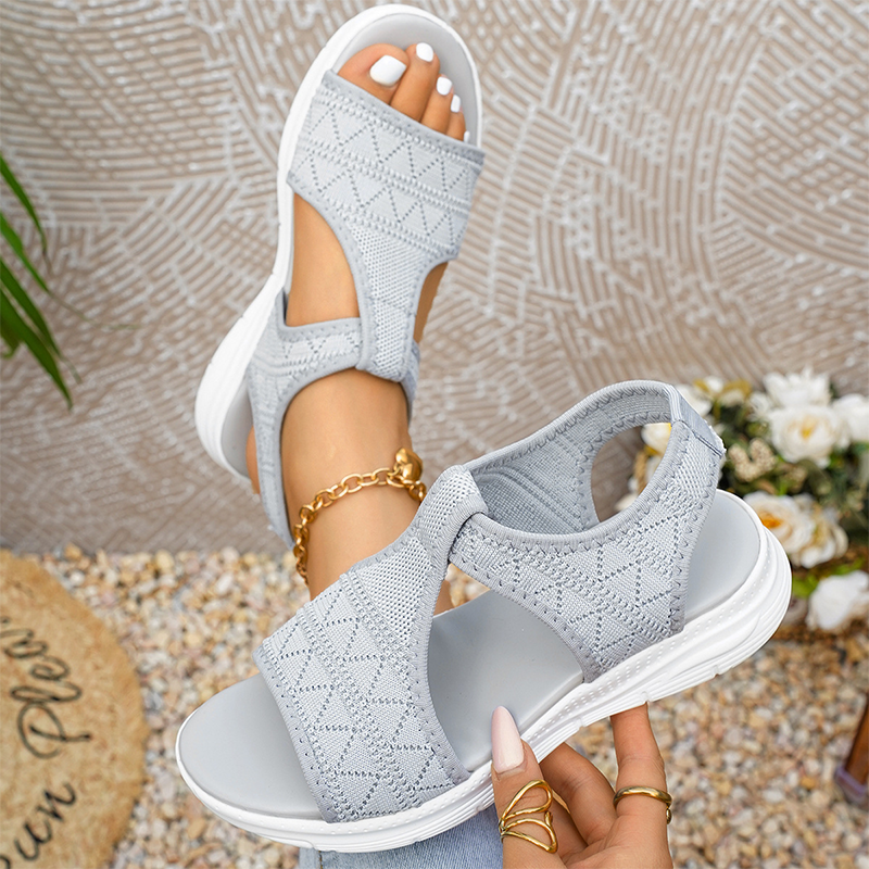 ☁️Bequeme Peep-Toe-Sandalen für Damen – Gönnen Sie sich noch heute Komfort🔥✨