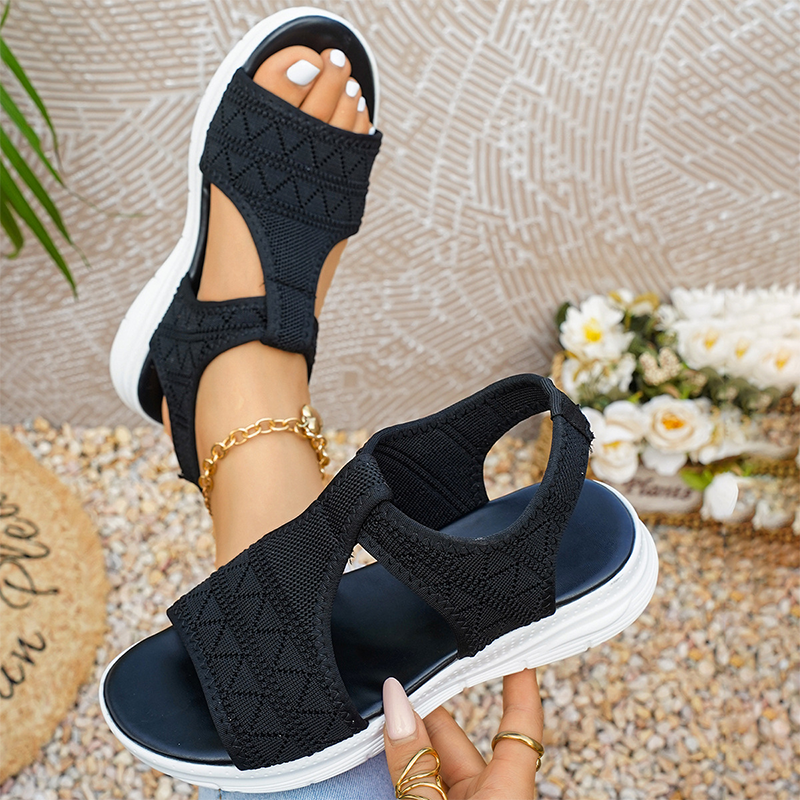 ☁️Bequeme Peep-Toe-Sandalen für Damen – Gönnen Sie sich noch heute Komfort🔥✨